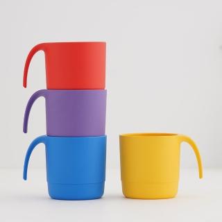 【玉米田】PLA幼兒餐具-學習杯4入(PLA 聚乳酸 玉米 無毒 嬰兒餐具)