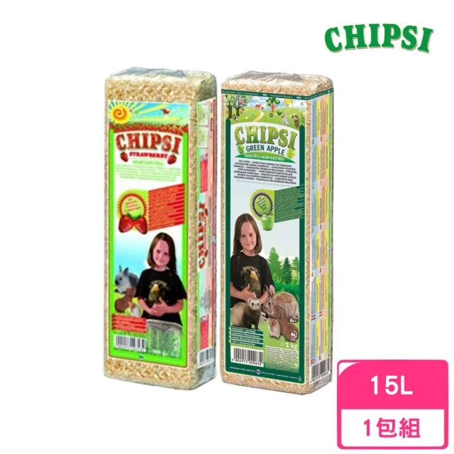 【CHIPSI】德國JRS 小動物用木屑 15L/包（青蘋果香/草莓香）