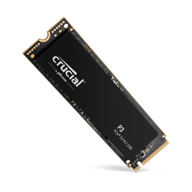 【Crucial 美光】P3 2TB M.2 2280 PCIe 3.0 ssd固態硬碟(CT2000P3SSD8 讀 3500M/寫 3000M)