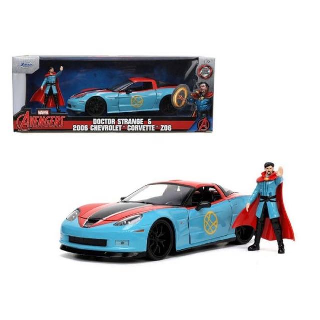 【JADA】Marvel 1:24合金車+奇異博士公仔