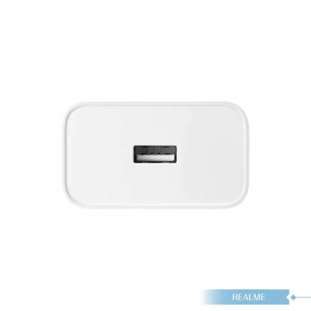 【realme】真我 Dart Charge 33W 原廠閃充充電器-白(密封裝)