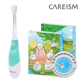 【CAREISM】兒童電動牙刷+日系童話乳牙盒 親子良品(多款可選)