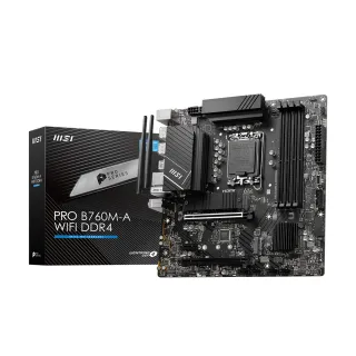 【MSI 微星】PRO B760M-A WIFI DDR4 主機板