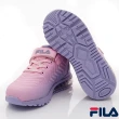 【童鞋520】FILA童鞋-氣墊慢跑運動款2色任選(3-J402X-313/951-藍紅/粉紫-19-24cm)