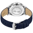 【Timberland】天柏嵐 CORNWALL系列 經典丹寧版 牛仔復刻錶-藍面/42mm(TDWGN2237505)