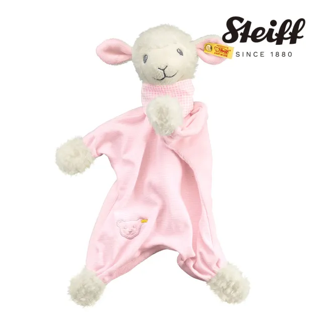 【STEIFF】Sweet Dreams Lamb 晚安小羊  安撫巾&玩偶(安撫彌月禮盒)