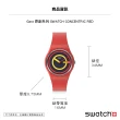 【SWATCH】Gent 原創系列手錶 SWATCH CONCENTRIC RED 迴圈紅 男錶 女錶 瑞士錶 錶(34mm)