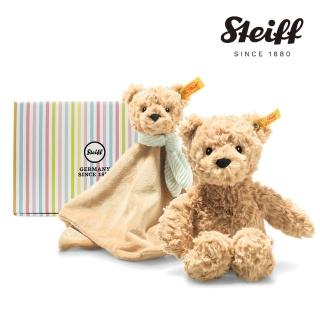 【STEIFF】Jimmy 吉米寶寶 安撫巾&玩偶(安撫彌月禮盒)