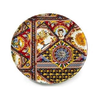 【義大利Lamart】Santa Rosalia 西西里陽光系列 古典大圓瓷盤 36cm 喬遷禮 入厝禮