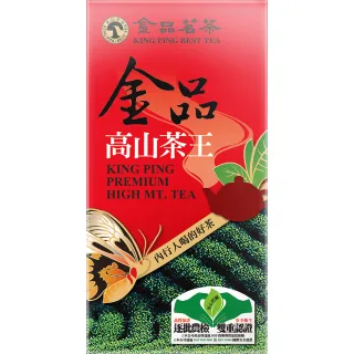 即期品【金品茗茶】蝶戀茶香系列 高山茶王手提盒150gx1盒(4兩)