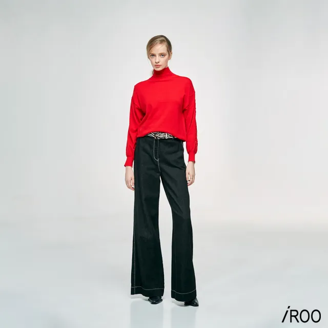 【iROO】高領針織衫