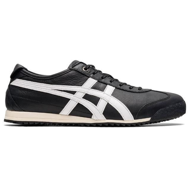 【Onitsuka Tiger】鬼塚虎 黑色 MEXICO66 SD休閒鞋 (1183A872-003)