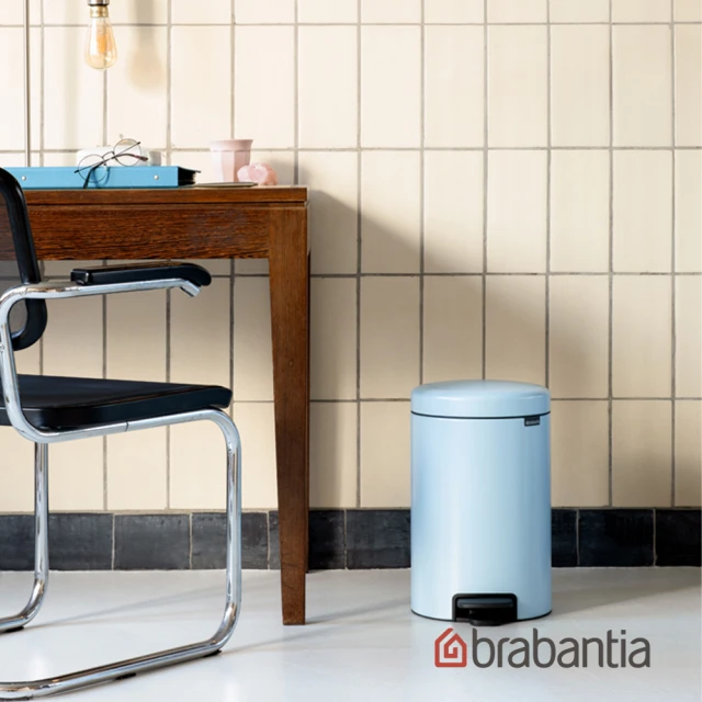 【Brabantia】NEWICON環保垃圾桶-12L夢幻藍(2023新色登場)