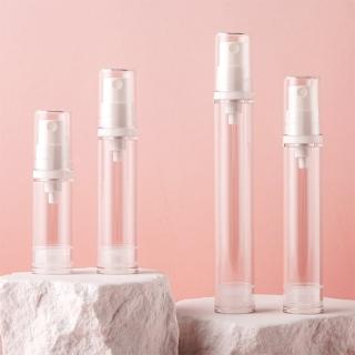 【收納家】亮面透明噴霧AS真空瓶｜10ml 5入(空瓶 塑膠瓶 噴霧瓶 真空瓶 旅行分裝瓶)