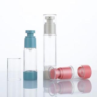 【收納家】北歐甜蜜粉真空乳液瓶｜30ml、50ml 4入組(乳液瓶 真空瓶 旅行分裝瓶)