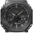 【CASIO 卡西歐】G-SHOCK 太陽能智慧藍芽奢華全金屬八角形雙顯錶-黑(GM-B2100BD-1A 金屬 農家橡樹)