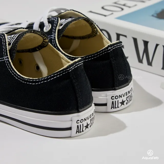 【CONVERSE】Chuck Taylor All Star 男鞋 女鞋 黑色 經典 基本款 低筒 休閒 帆布鞋 M9166C