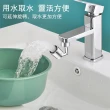 【Kyhome】720°旋轉水龍頭延伸器 節水器(萬向水龍頭轉接頭 起泡器)