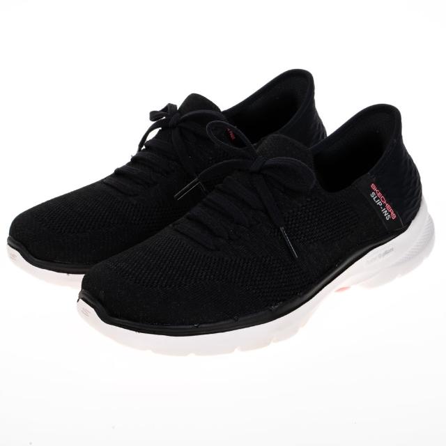 【SKECHERS】女鞋 健走系列 瞬穿舒適科技 GO WALK 6 寬楦款(124568WBKHP)