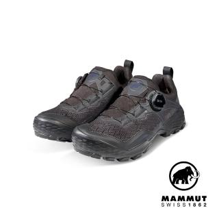 【Mammut 長毛象官方直營】Ducan BOA Low GTX W 旋轉鞋帶低筒健行鞋 女款 黑色 #3030-04411