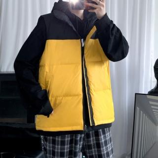 【巴黎精品】現貨+預購 鋪棉背心羽絨棉外套(秋季立領拚色潮流保暖禦寒男夾克5款v1as27)