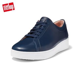 【FitFlop】RALLY SNEAKERS 運動風繫帶休閒鞋-女(午夜藍)