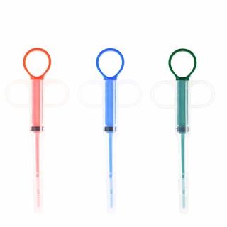 【PETA】寵物餵藥器*3入(貓咪狗狗按壓式餵藥器/投藥器/餵食器/灌食器/針筒針管/驅蟲藥片藥丸)
