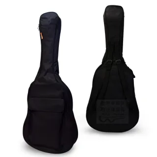 【ROCK YOU】41吋 10mm厚泡綿 通用型 木吉他袋(黑)
