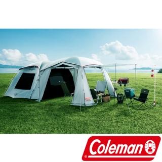 【Coleman】TOUGH SCREEN氣流循環2-ROOM LDX+ / DARK ROOM系列 買就送雙向氣流循環扇 愚公移山(CM-39083)