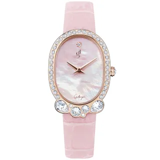 【Galtiscopio 迦堤】Galtiscopio迦堤 MIROIR MGAIC 魔鏡系列 時尚腕錶 / 36*25mm(MMRGS001PLS)