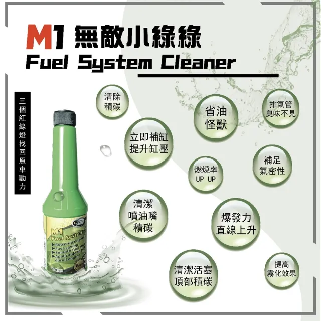 【索爾機油☆台灣好購】燃油系統添加劑-超值六入組(汽油精 清除積碳 環保省油 M1無敵小綠綠 台灣好購)