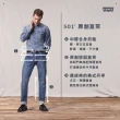 【LEVIS 官方旗艦】150週年紀念款 男 501直筒牛仔褲/精工抓鬚刷破工藝 熱賣單品 00501-3383