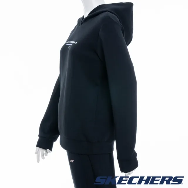 【SKECHERS】女長袖連帽衛衣(P322W049-0018)
