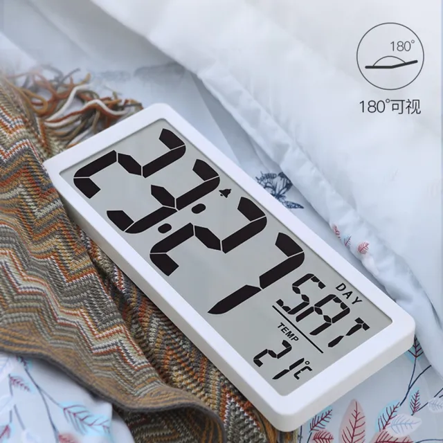 大尺寸 LED數字時鐘/電子鐘/掛鐘(36cm 電池款)