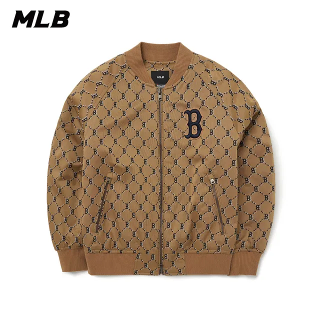 【MLB】棒球外套 MONOGRAM系列 波士頓紅襪隊(3AJPM0224-43BGS)