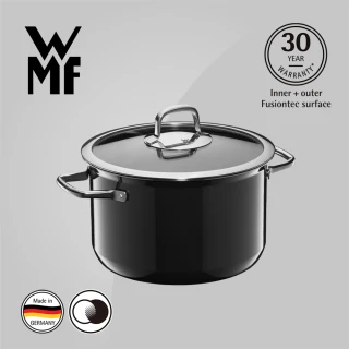 【WMF】Fusiontec Compact 高身湯鍋 24cm 5.9L(黑色)