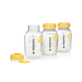 【Medela 美德樂】PP母乳儲存瓶150ml 3入裝(全球產院指定第一品牌)