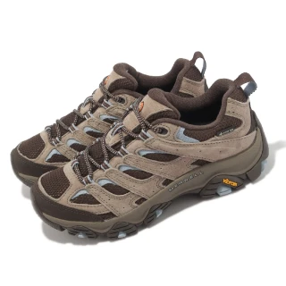 【MERRELL】登山鞋 Moab 3 GTX 女鞋 棕 卡其 可可奶茶 防水 越野 郊山 戶外 低筒(ML035824)