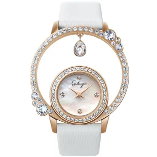 【Galtiscopio 迦堤】COURONNE 天使之眼II系列 時尚腕錶 / 40mm 618 年中慶 禮物(CO2RGWS001JWLS)