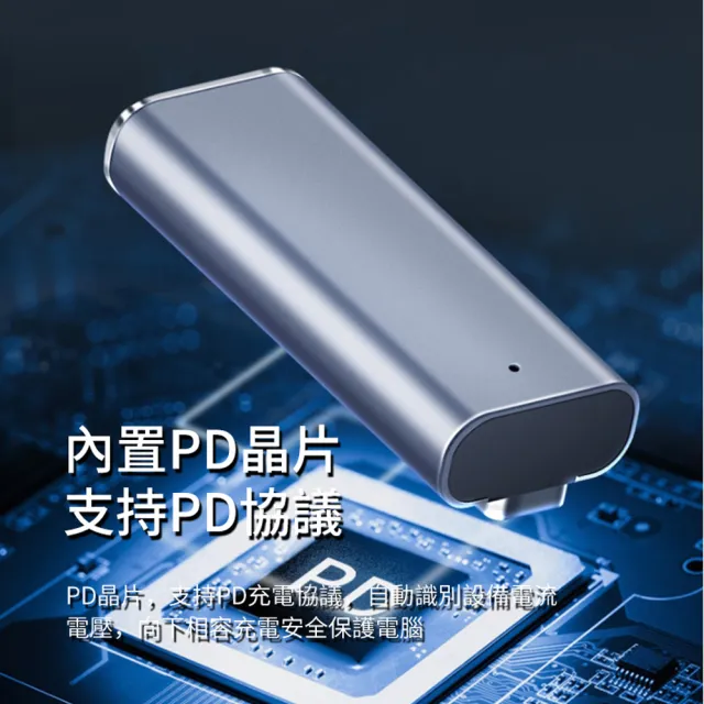 【ANTIAN】Macbook磁吸充電轉接器 magsafe2充電轉接頭(PD快充/蘋果筆電充電)