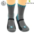 【Lorpen】T3 男 ECO Coolmax 健行襪 T3LME II / 灰藍(襪子 排汗襪 中筒襪 登山襪)