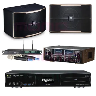 【音圓】S-2001 N2-550+SUGAR AV-8800+ACT-65II+JBL Pasion 8(點歌機4TB+擴大機+無線麥克風+喇叭)