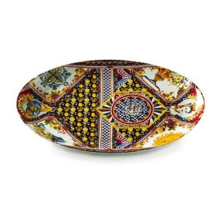 【義大利Lamart】Santa Rosalia 西西里陽光系列 大橢圓尖瓷盤 41cm 喬遷禮 入厝禮