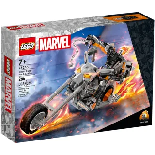 【LEGO 樂高】76245 超級英雄系列 - Ghost Rider Mech & Bike(MARVEL 惡靈戰警)