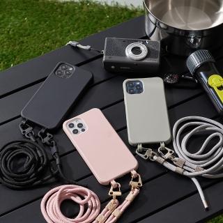 【TOYSELECT】iPhone 11 Pro 5.8吋 BLAC 霧光防御繩掛iPhone手機殼（含掛鉤片）