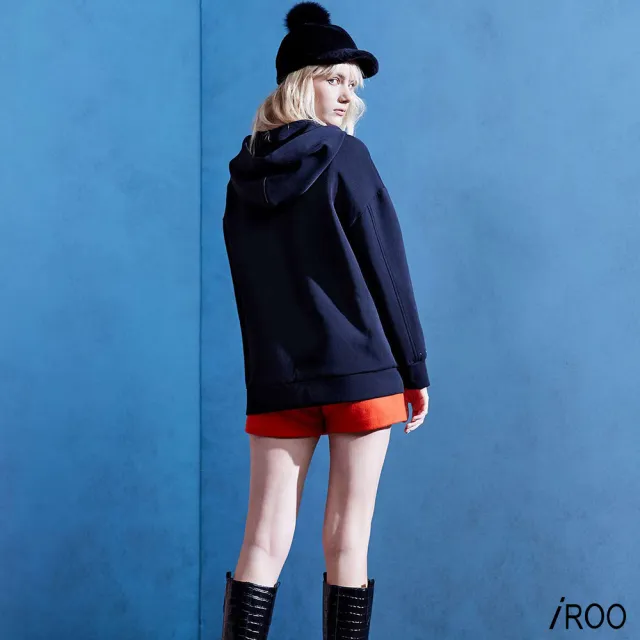 【iROO】毛料基本短褲