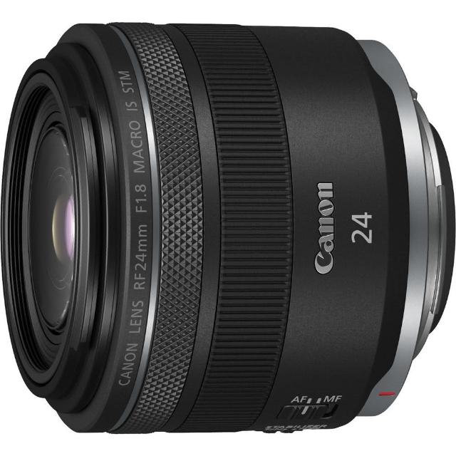 【Canon】RF 24mm F1.8 MACRO IS STM (公司貨) 廣角定焦微距鏡頭 全片幅RF接環 EOS R系列鏡頭 適合VLOG