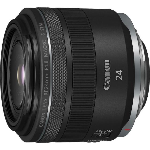 【Canon】RF 24mm F1.8 MACRO IS STM (公司貨) 廣角定焦微距鏡頭 全片幅RF接環 EOS R系列鏡頭 適合VLOG