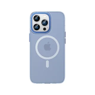【Benks】iPhone 14 Pro 冰霧磁吸 MagSafe 手機保護殼 藍色