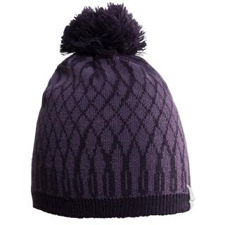 【CRAFT】Snowflake Hat 雪花帽.彈性透氣保暖針織羊毛帽(1905530-751750 紫色)